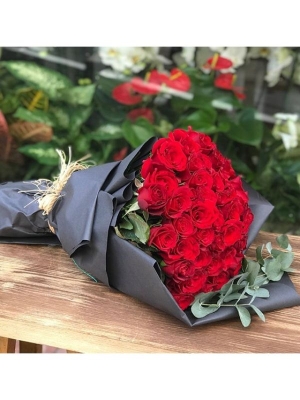  Kepez Çiçek Gönder - 41 Adet Kırmızı Gül