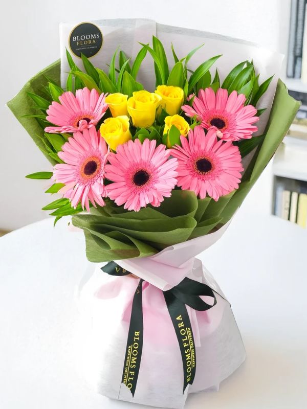  Kepez Çiçek Gönder - Sarı Gül Gerbera